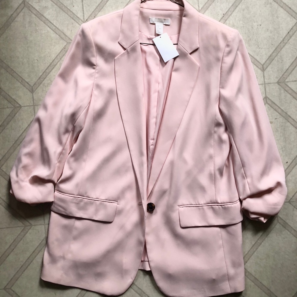New blush blazer